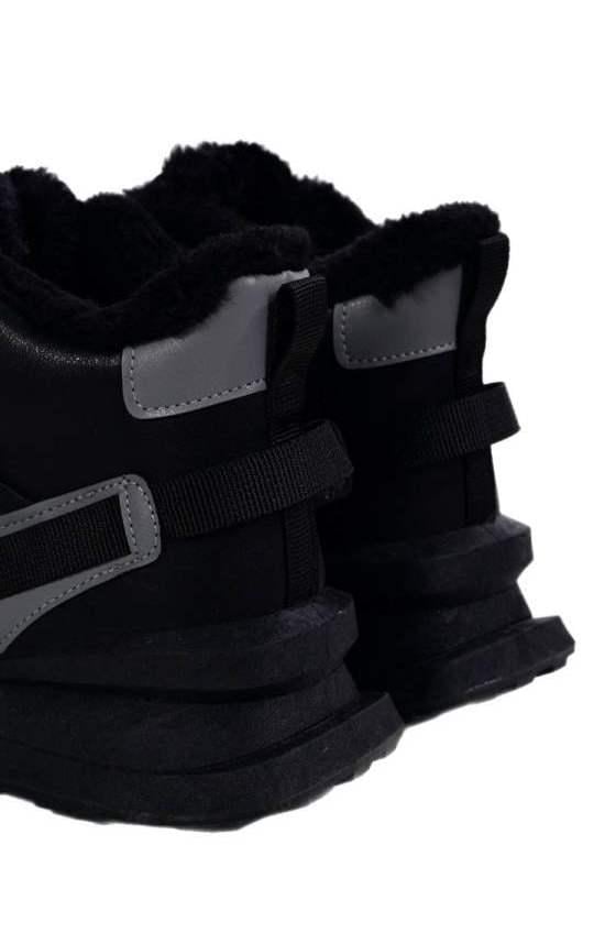 Кроссовки женские Loretta W130-1 зимние р. 38 Черный (30220174) - фото 2