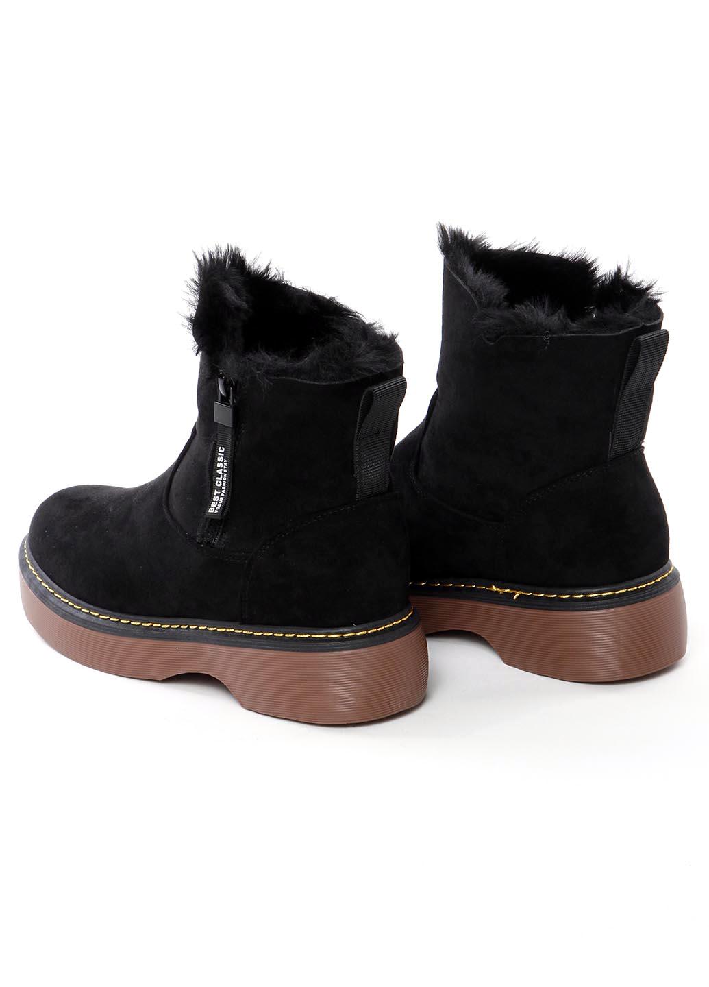 Черевики жіночі Fashion 337575 р. 36 23,5 см Чорний - фото 9 Черевики жіночі Fashion 337575 р. 36 23,5 см Чорний - фото 9