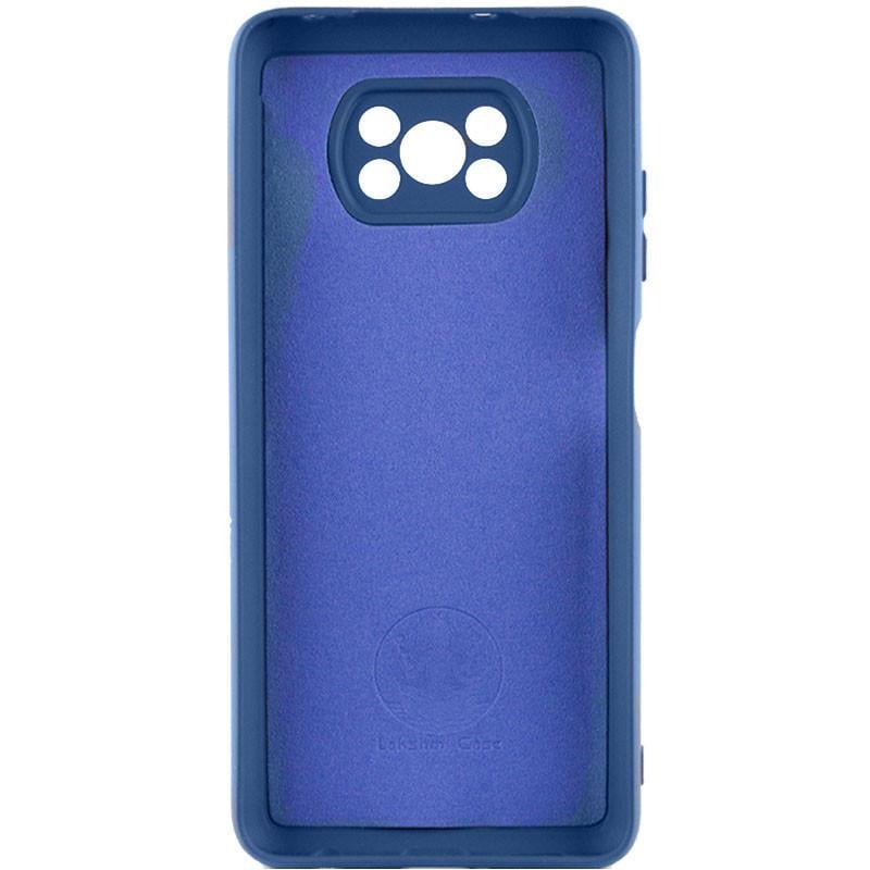 Протиударний чохол Silicone Cover Lakshmi Full Camera (A) для Xiaomi Poco X3 NFC / Poco X3 Pro Navy Blue - фото 2