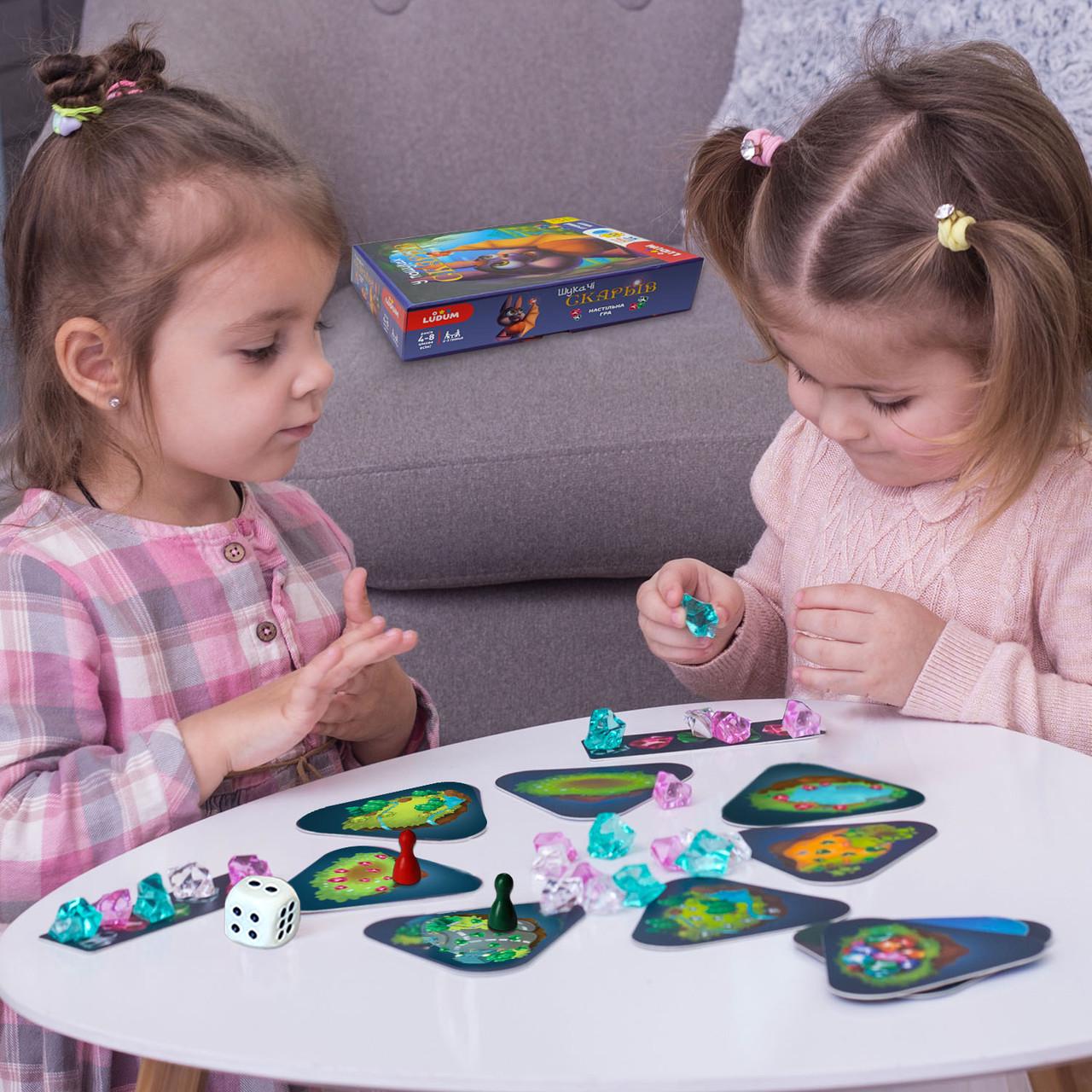 Настільна гра Ludum Шукачі скарбів (LD-1049-55) - фото 6 Настільна гра Ludum Шукачі скарбів (LD-1049-55) - фото 6