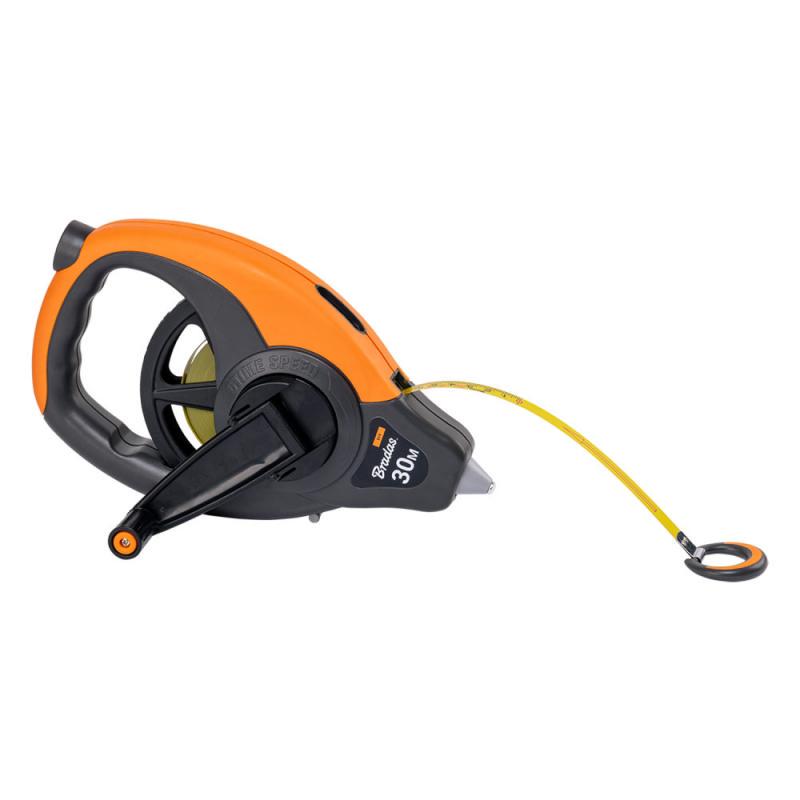 Рулетка измерительная Fiberglass сверхбыстрая 30 м (DIY-MH13-03013M/CB)