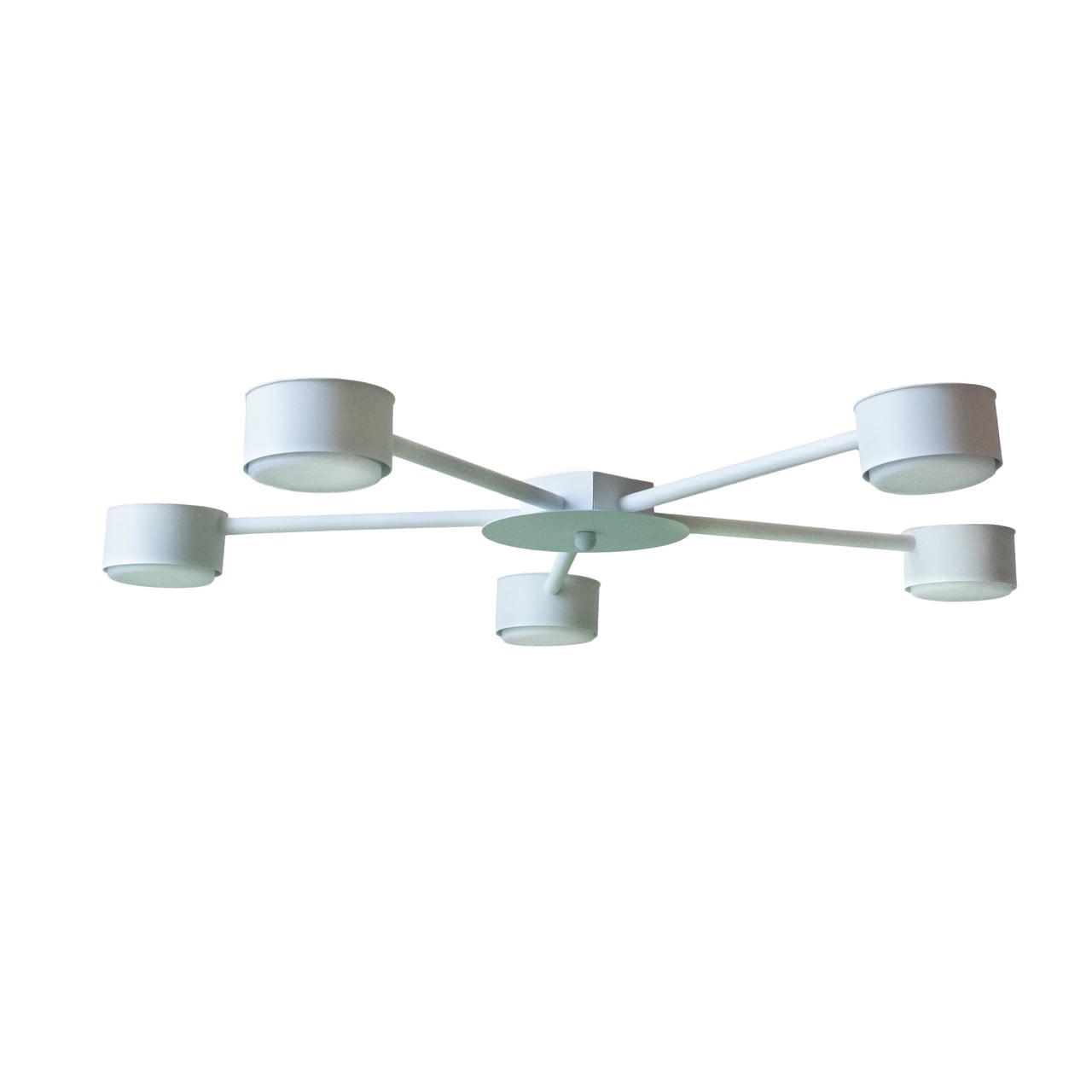 Люстра потолочная MSK ELECTRIC Copter GX53 NL 8040-5 WH Белый 618716 Люстра потолочная MSK ELECTRIC Copter GX53 NL 8040-5 WH Белый 618716