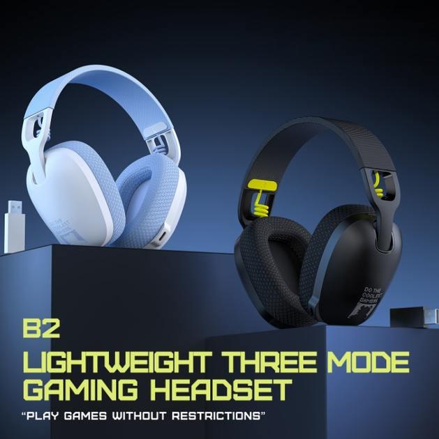 Наушники беспроводные Onikuma B2 White - фото 3 Наушники беспроводные Onikuma B2 White - фото 3