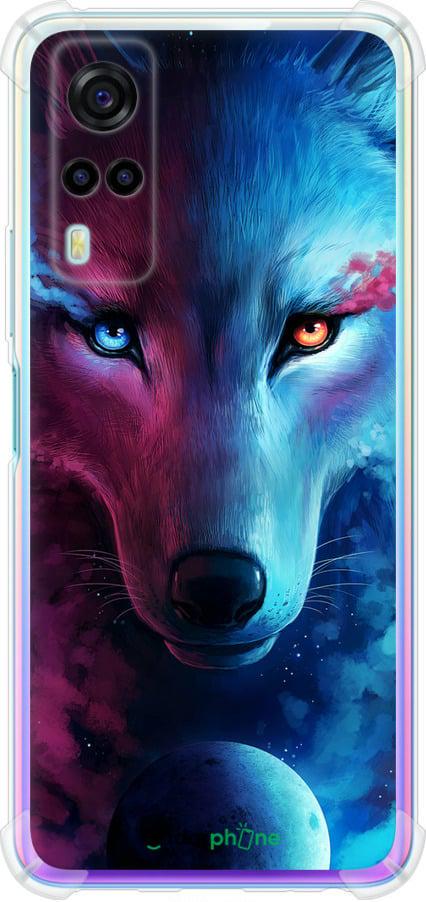 Чехол на Vivo Y53s Арт-волк (3999sp-2438-42517)