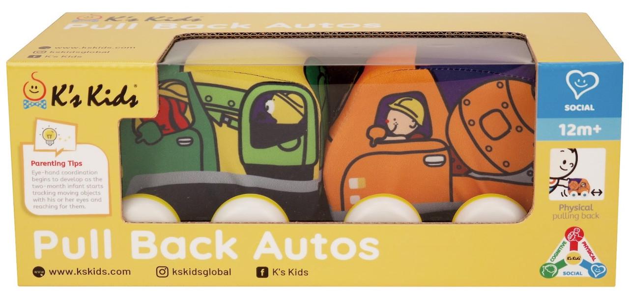 Игрушка Ks Kids Машинки Pull-back бетономешалка и эвакуатор (6892329) Игрушка Ks Kids Машинки Pull-back бетономешалка и эвакуатор (6892329)