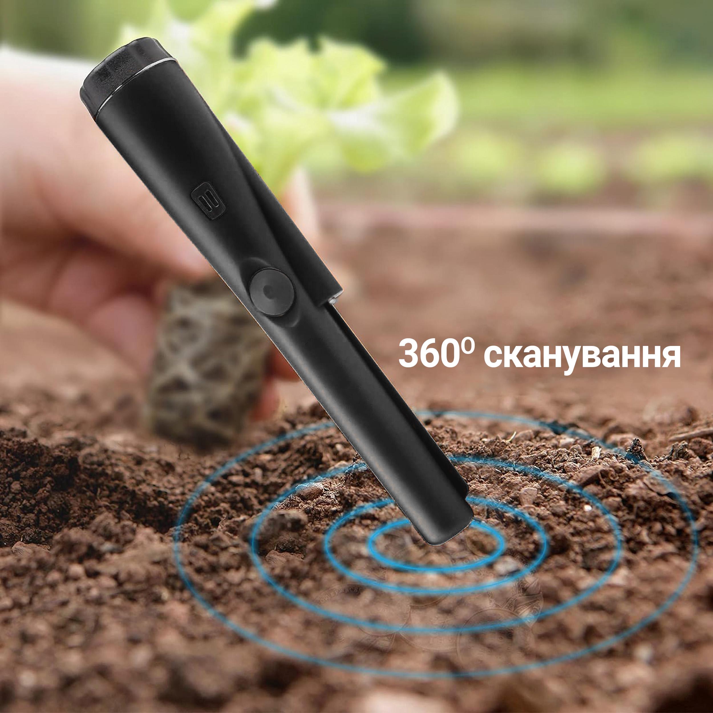 Металлоискатель-пинпоинтер портативный Kayfovo ML-11 с кобурой Черный (28839) - фото 3 Металлоискатель-пинпоинтер портативный Kayfovo ML-11 с кобурой Черный (28839) - фото 3