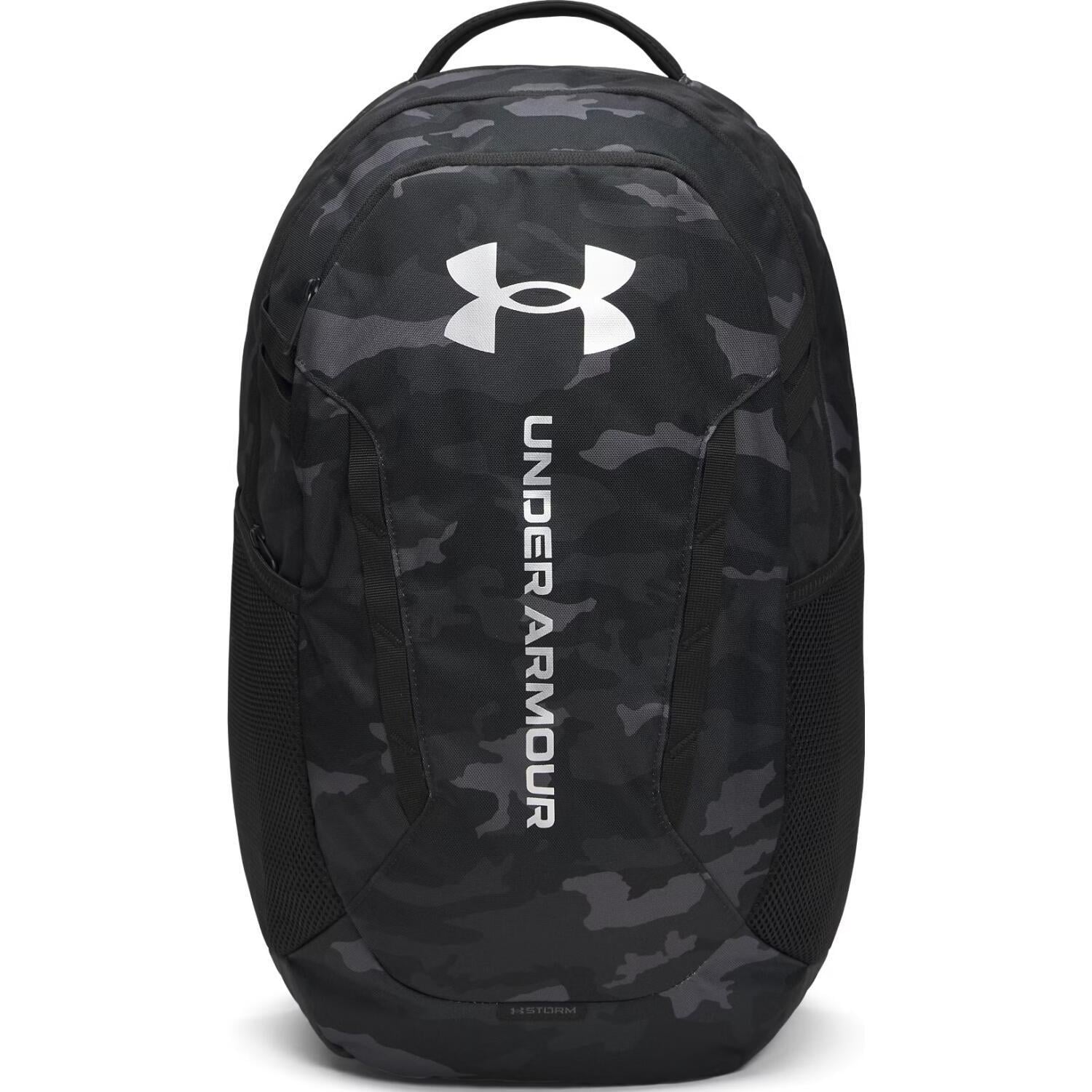 Рюкзак Under Armour HUSTLE 6.0 BACKPACK Черно-серый камуфляж (1384672-007)