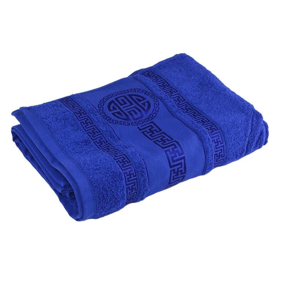 Махровое полотенце GM Textile Spartac 70х140 см Синий