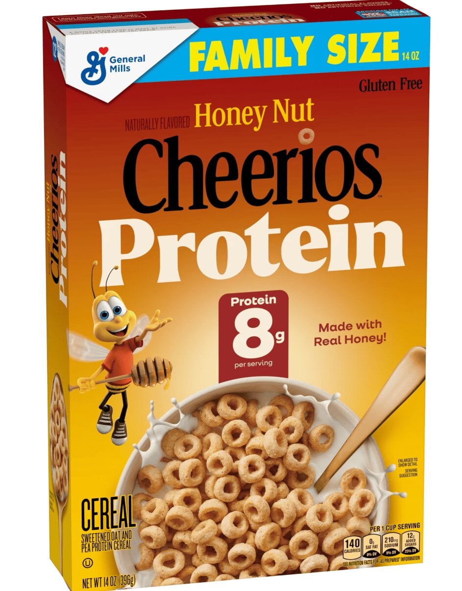 Сухий сніданок General Mills Cheerios Protein Honey Nut 396 г (3116195621)