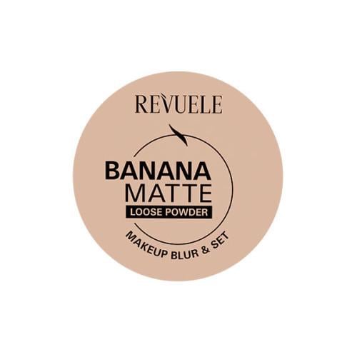 Рассыпчатая матирующая пудра Revuele Loose Powder Banana Matte тон Банановый 5 г