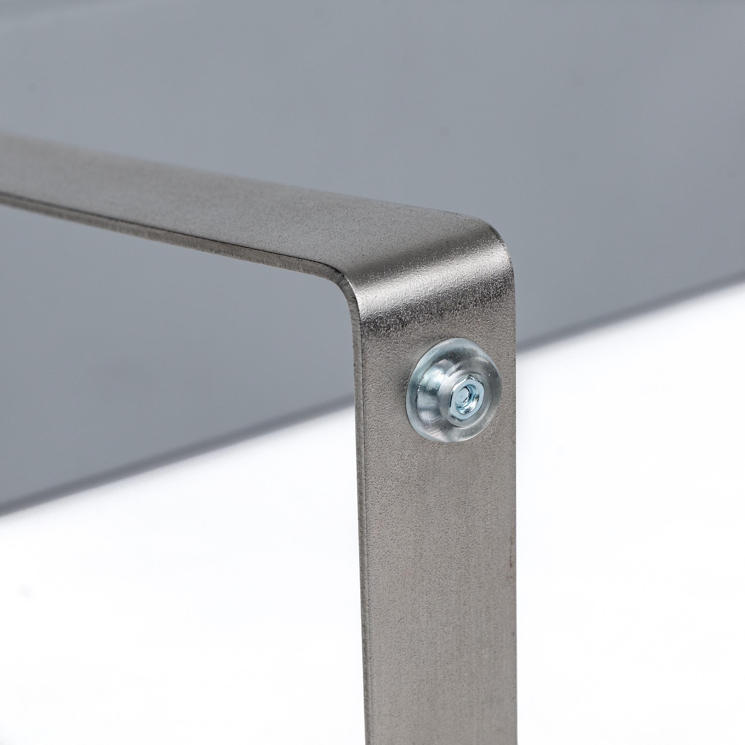 Педикюрная подставка для ног eco stand PADIX на металлических ножках Серый (26398046) - фото 5