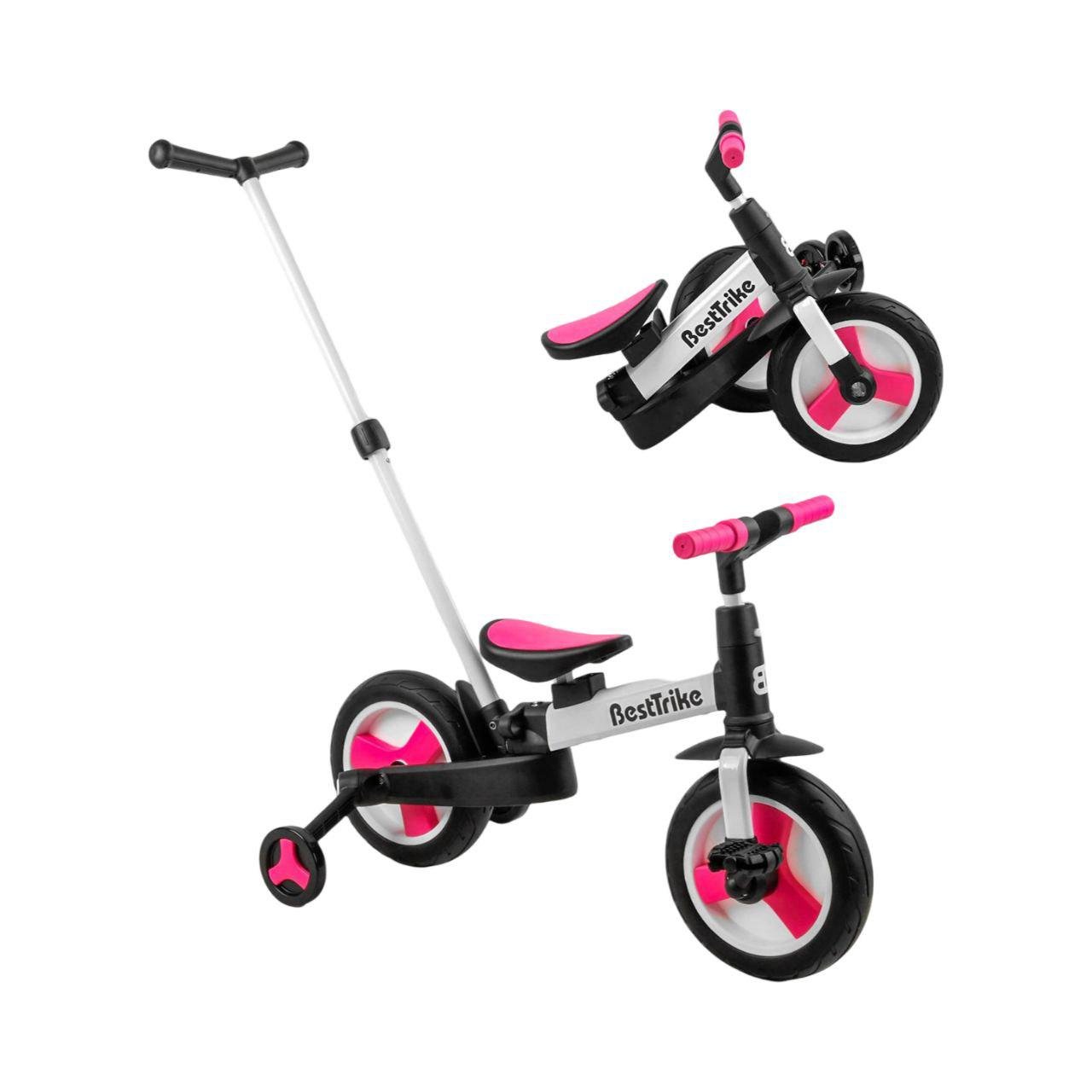Велосипед-трансформер Best Trike 55475 Рожевий - фото 5 Велосипед-трансформер Best Trike 55475 Рожевий - фото 5