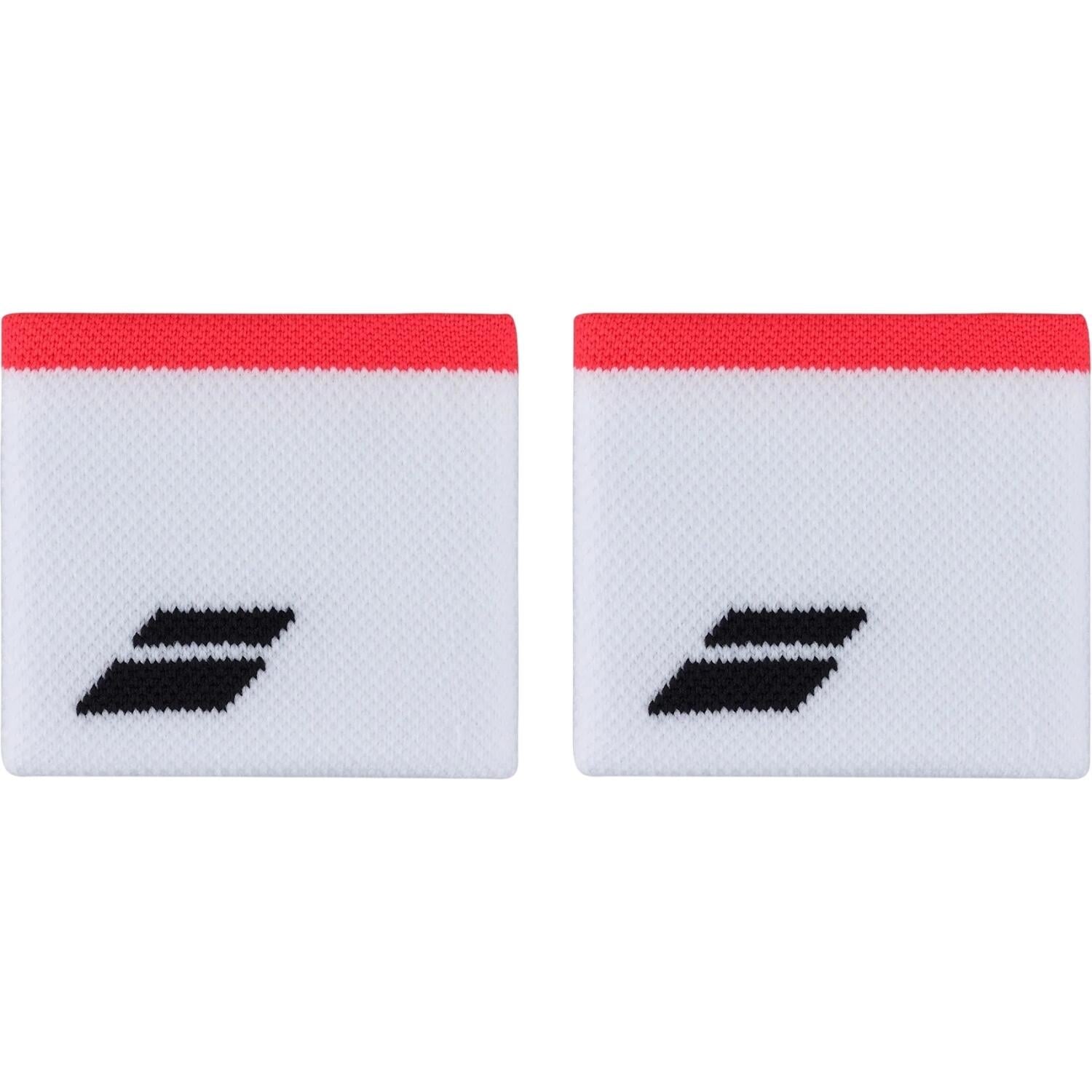 Напульсники Babolat LOGO WRISTBAND Бело-красно-черный (5UB1261-1089)