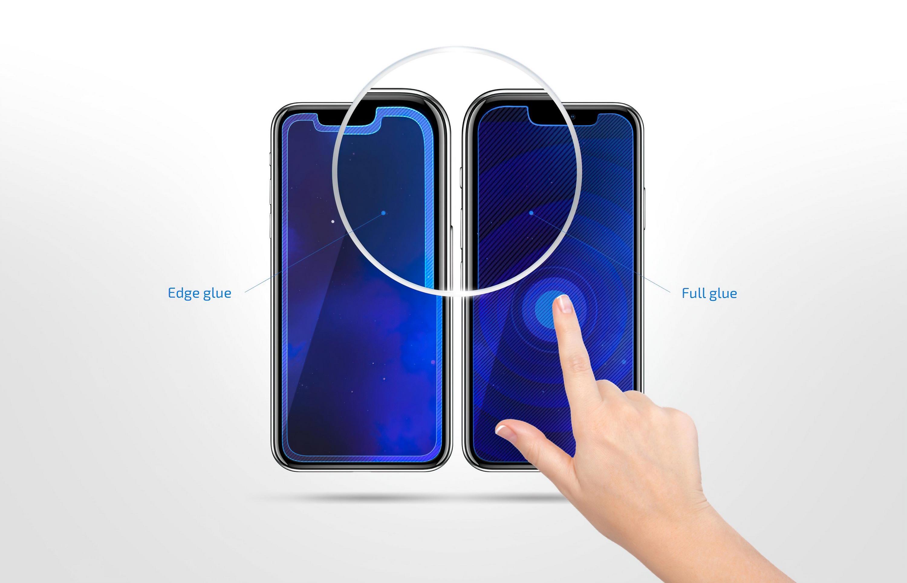 Захисне скло 2E для Samsung Galaxy A25 5G Прозорий з чорним (2E-G-A25-SMFCFG-BB) - фото 3