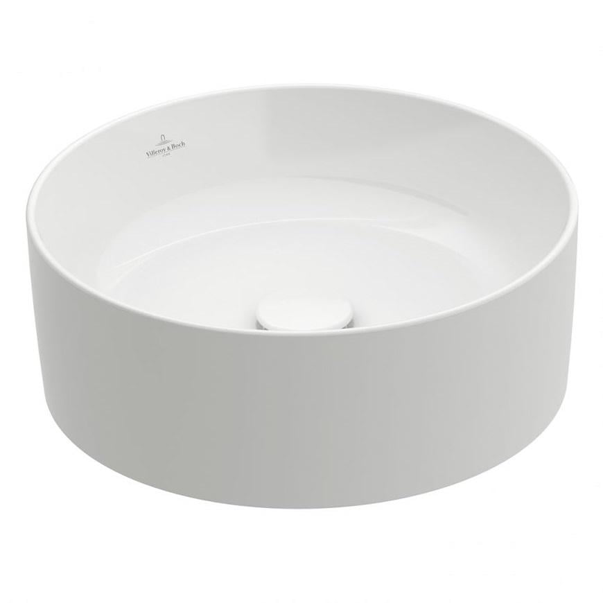 Умывальник накладной Villeroy&Boch Collaro 4A184001 400x400x145 мм Белый (112930)