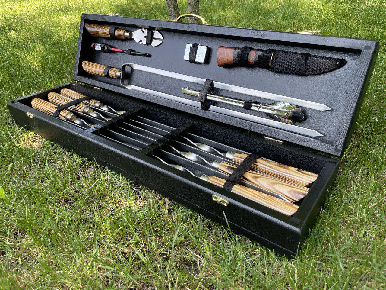 Набор шампуров Militari-Lux в кейсе (11224672)