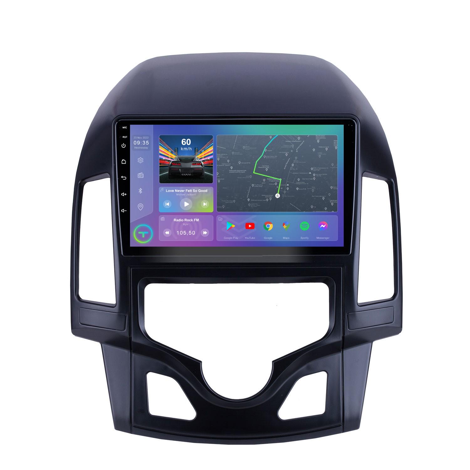 Автомагнитола штатная Torssen F9464 для Hyundai i30 2007-2012 г. Climate 4G/Carplay/DSP 4/64 GB 9" (202270432)