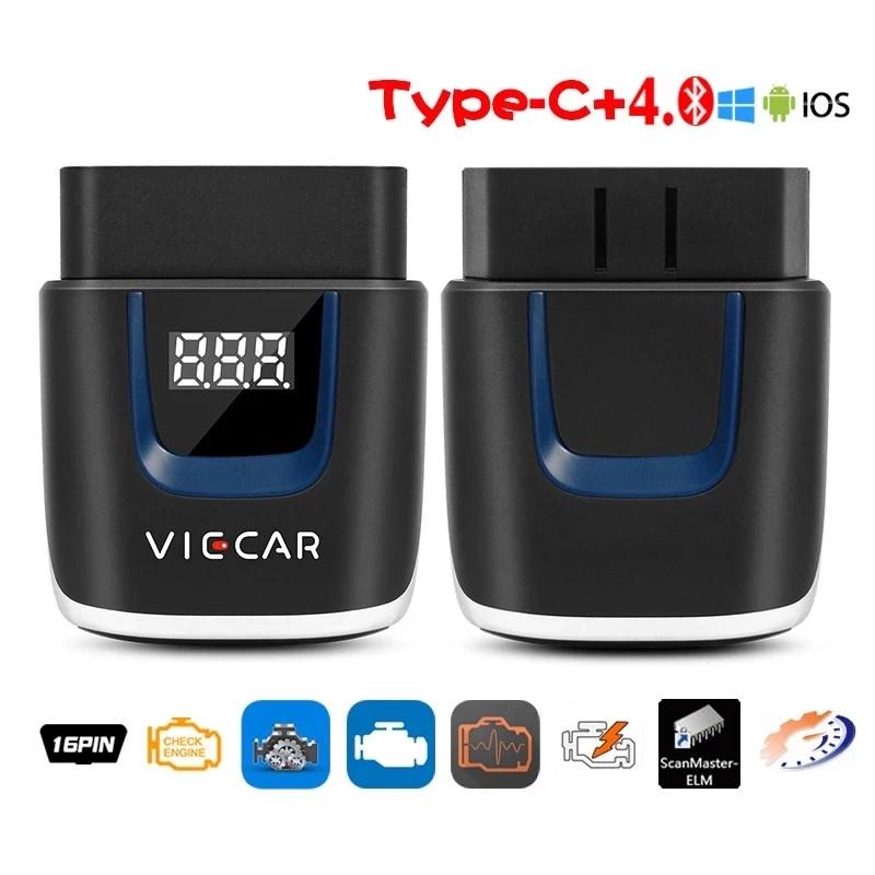 Діагностичний сканер Viecar Elm 327 V2.2 PIC18F25K80 Android/iOS/PC Bluetooth (переважно 1,5 та 2.1) VP003 - фото 5