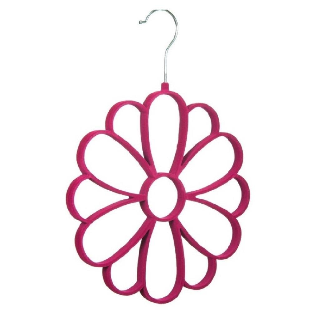 Вешалка с велюровым покрытием для шарфов и шапок 5 шт. 24 см (R100721)