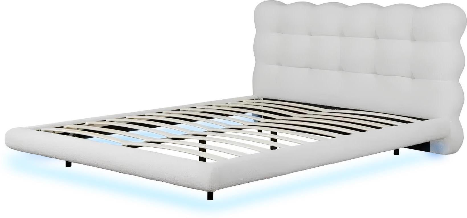 Кровать Mellow led-light 160х200 см Swan feather (16120)