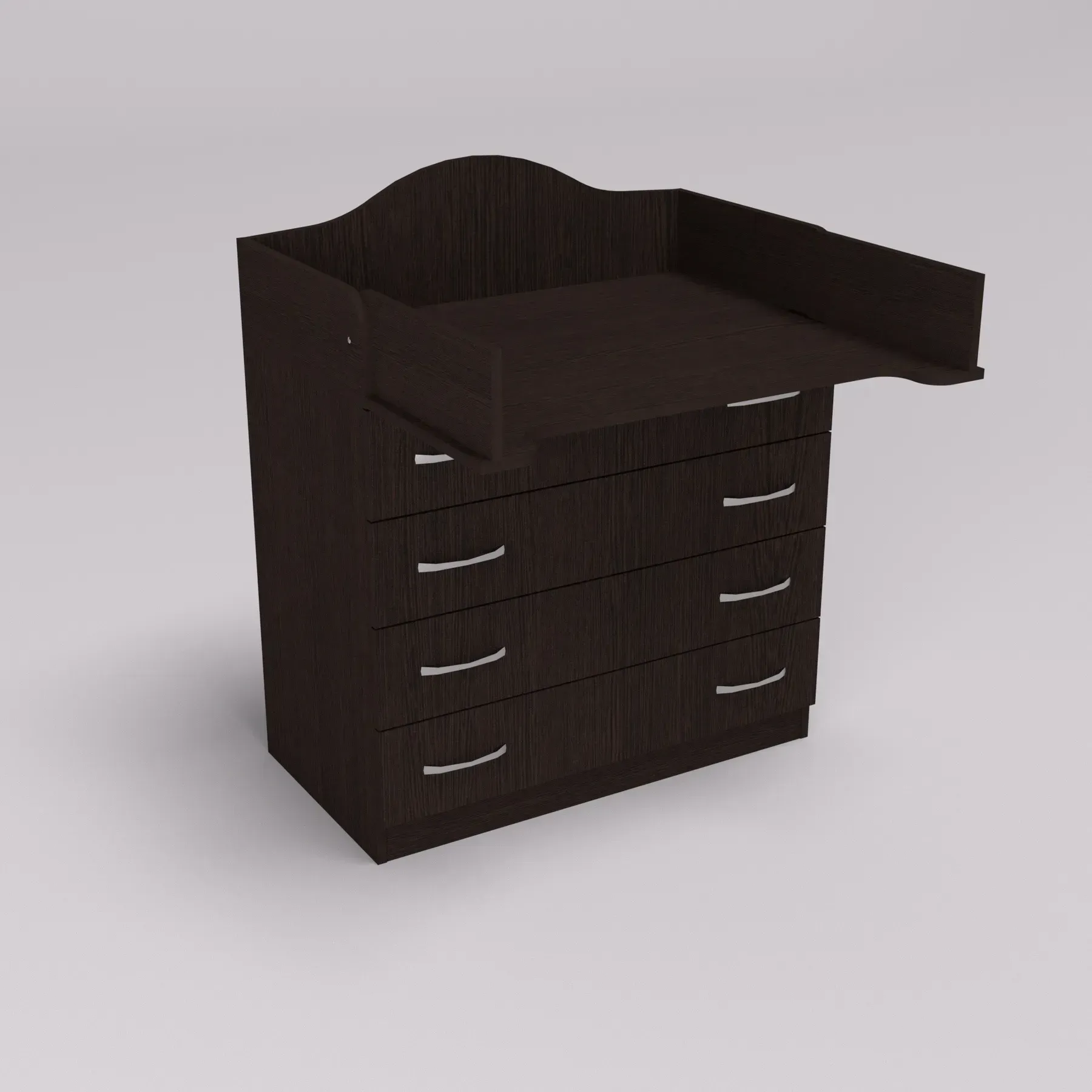 Комод пеленальний Kontinent №1 зі знімними бортиками 86,4х46,5х102 см Венге Магія (52547169) - фото 1 Комод пеленальний Kontinent №1 зі знімними бортиками 86,4х46,5х102 см Венге Магія (52547169) - фото 1