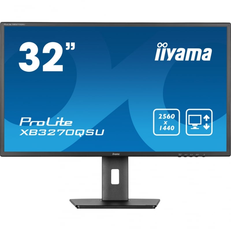 Монітор безрамковий iiyama XB3270QSU-B1 IPS 2560x1440 QHD 32" 4W (26832340) - фото 3 Монітор безрамковий iiyama XB3270QSU-B1 IPS 2560x1440 QHD 32" 4W (26832340) - фото 3