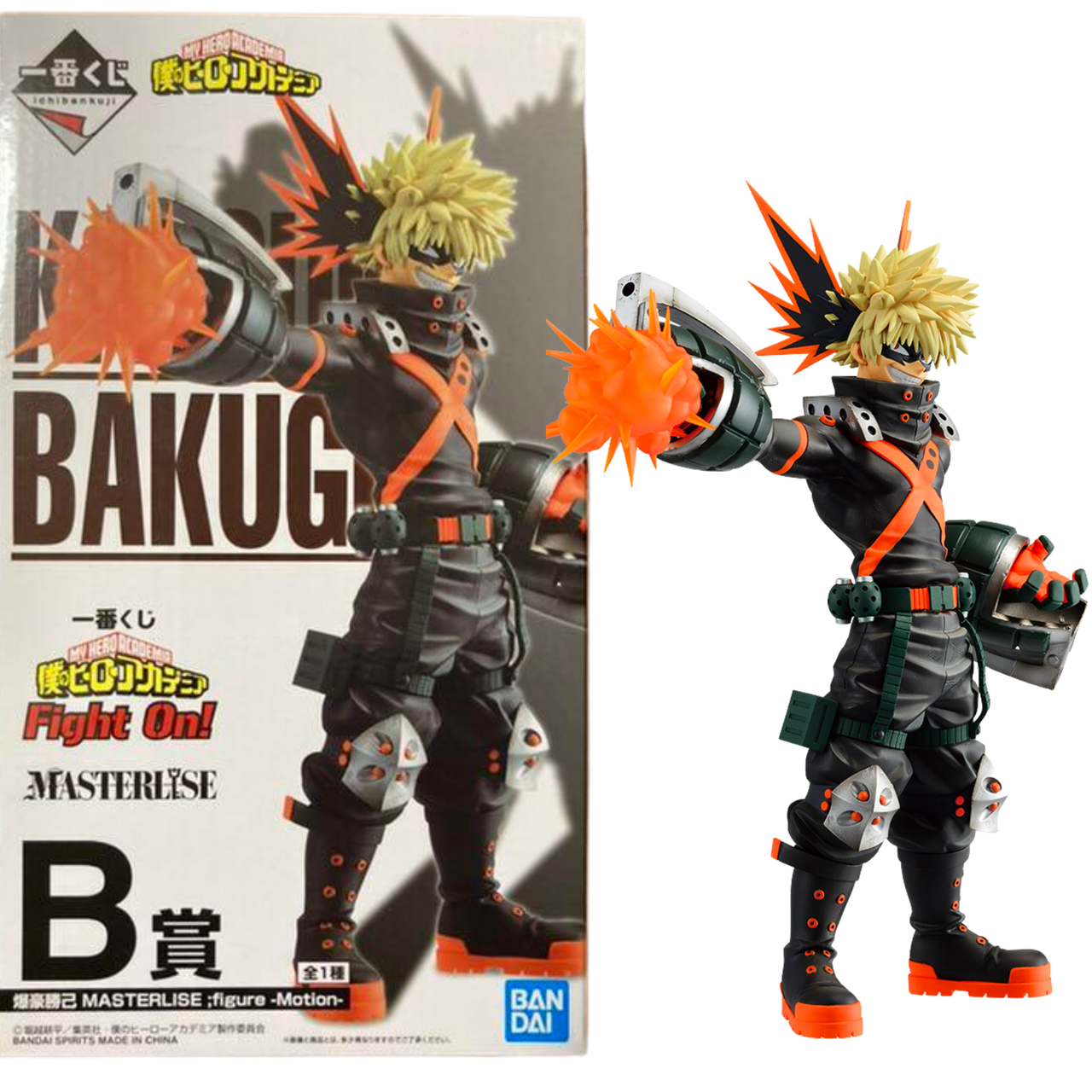 Фігурка для геймерів Bandai Spirits My Hero Academia Katsuki Bakugo 17 см (BS MHA KB 17)
