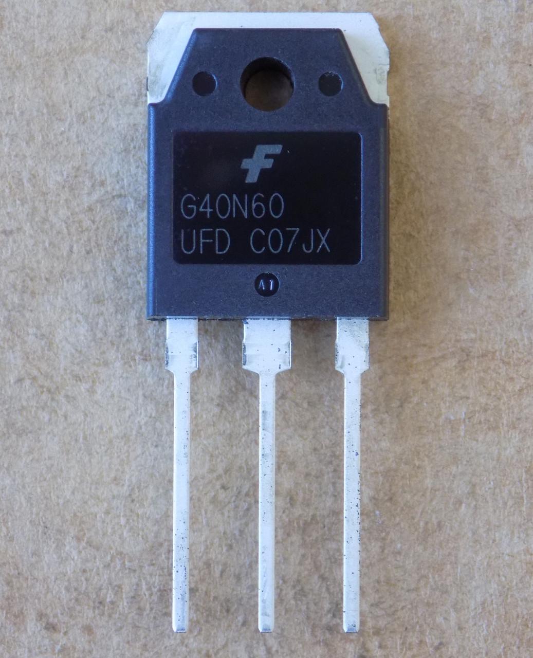 Транзистор-IGBT G40N60UFD SGH40N60UFD для FGA40N60UFD/TO3P (28038)