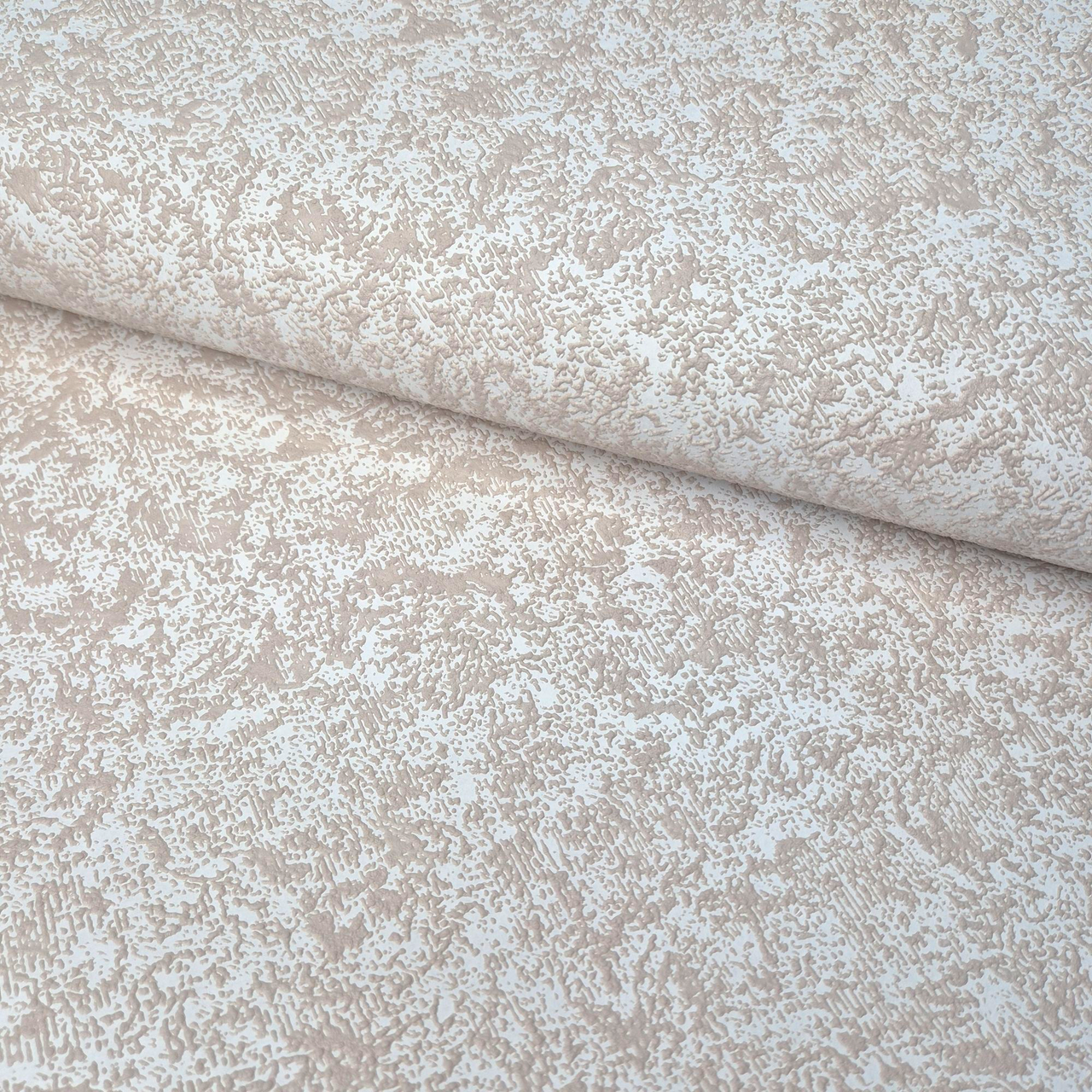 Шпалери вінілові Слов'янські шпалери 1253-01 однотонні у вітальню/спальню/коридор/офіс/дитячу кімнату 10,05x1,06 м Бежевий (2289953531)