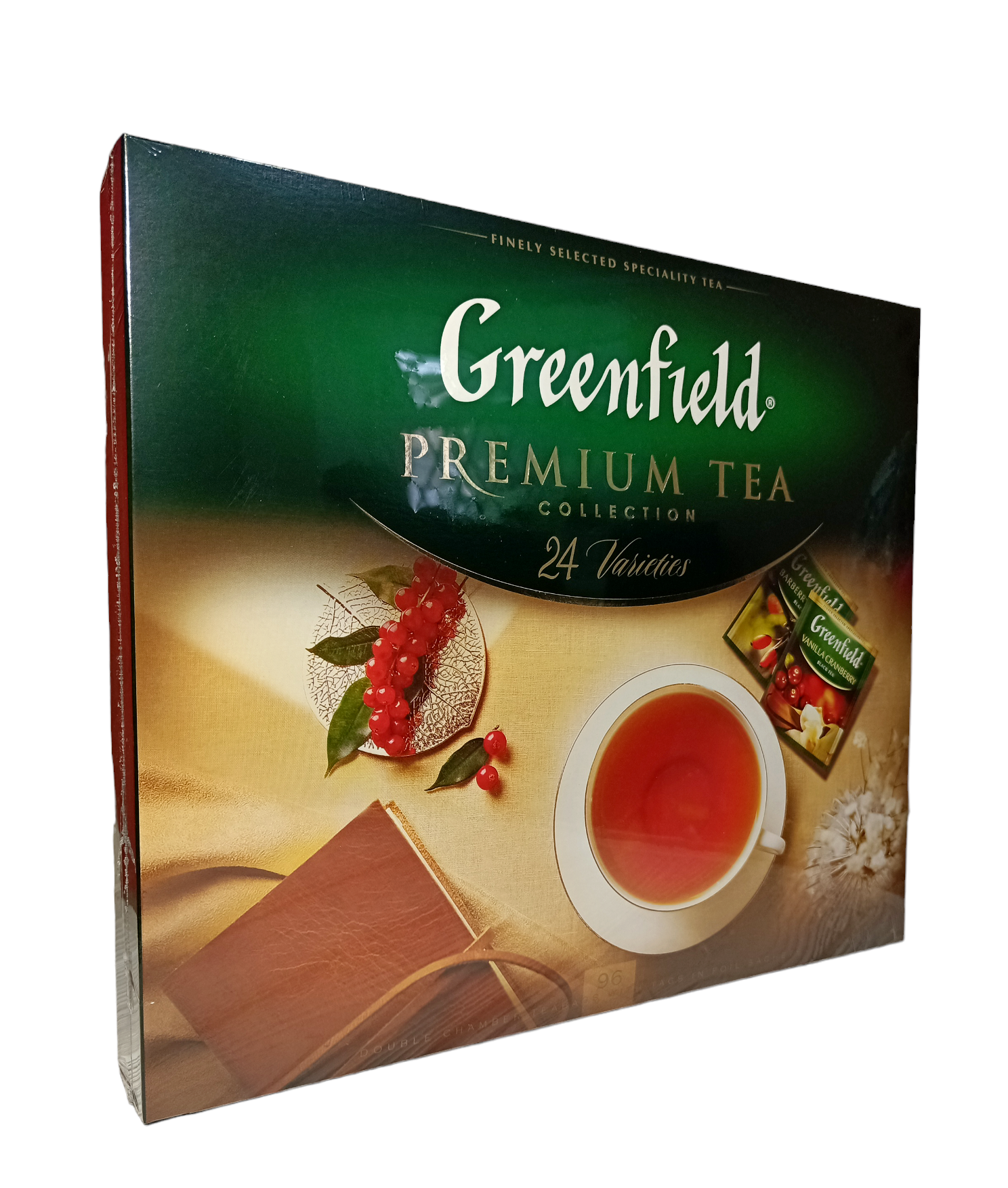 Чай Greenfield Premium Tea ассорти в пакетиках 24 вкуса 96 шт. (1444)