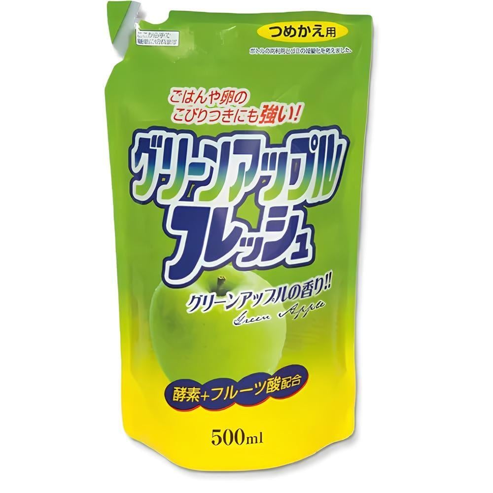 Засіб для миття посуду Rocket SOAP Kitchen Detergent Apple яблуко змінний блок 500 мл (2899412484)