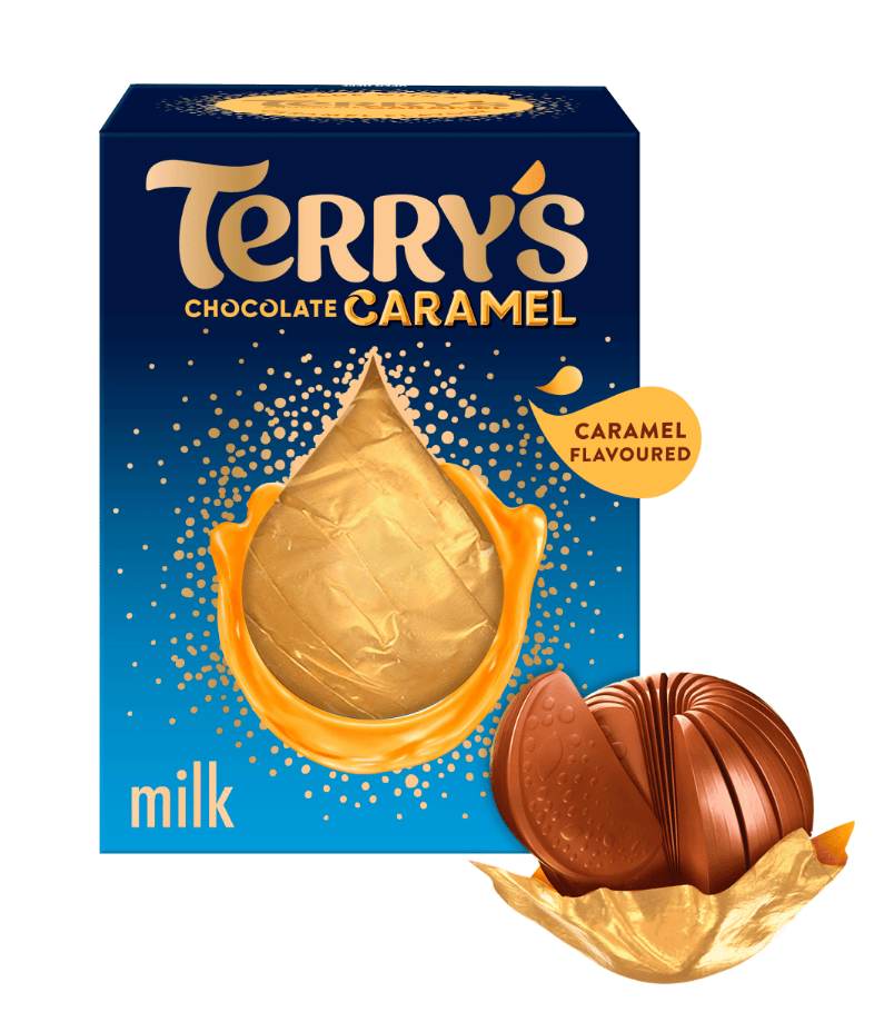 Шоколадний апельсин Terry's Chocolate Caramel Ball 145 г (2848097279)