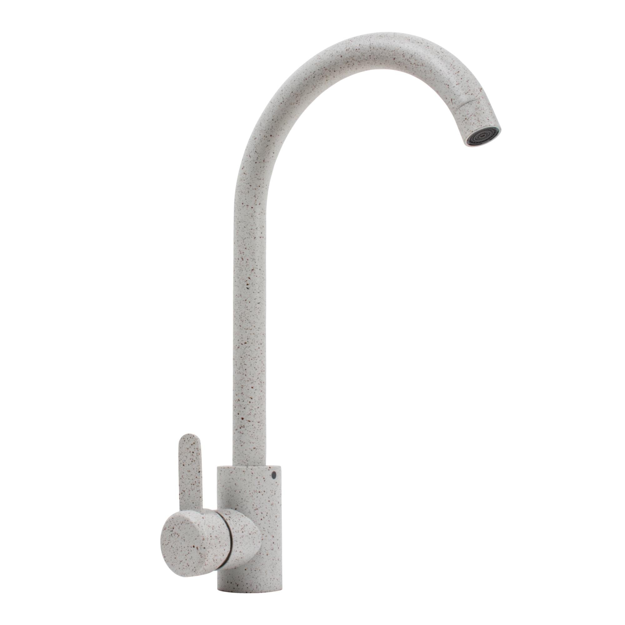 Смеситель для кухни Platinum 7990 NEST PLS-A40760 однорычажный Серый (214609)