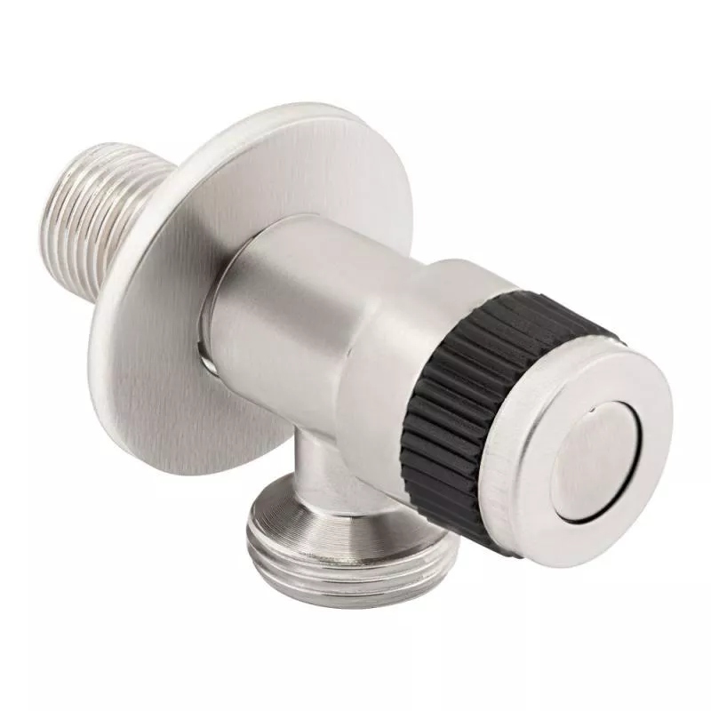 Кран приборный SOL21В-12 1/2"x3/4" нержавеющая сталь (SQ-1044135)