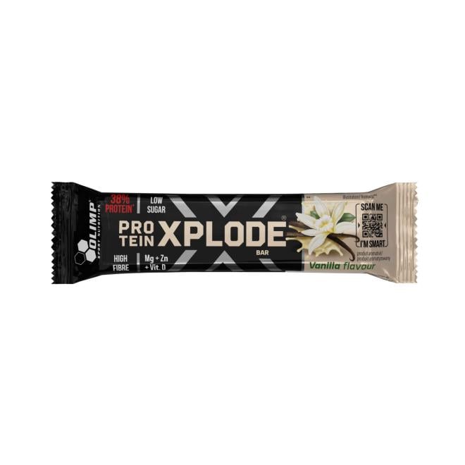 Батончик высокопротеиновый Olimp Protein Xplode bar Ваниль 25 40 г - фото 1