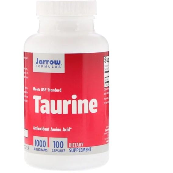 Таурин Jarrow Formulas Taurine 1000 мг 100 Caps JRW-15020