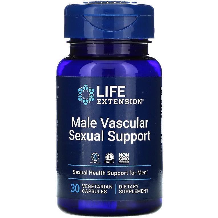 Комплекс для сексуальної підтримки чоловіків Life Extension Male Vascular Sexual Support 30 капсул (1224045885)