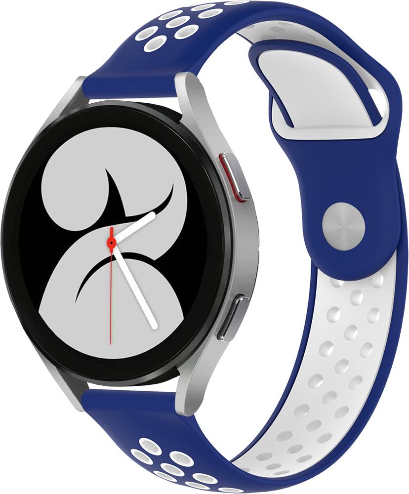 Ремінець Sport для Galaxy Watch 4 40 мм Blue White (22952-62)