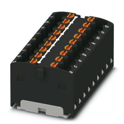 Розподільний блок Phoenix Contact PTFIX 18X1,5 BK 450В 17,5A Push-in Чорний (3002783)