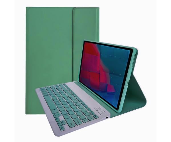 Чехол с Bluetooth-клавиатурой Magnet Flip Cover для Lenovo Idea Tab 2025 Зеленый Чехол с Bluetooth-клавиатурой Magnet Flip Cover для Lenovo Idea Tab 2025 Зеленый