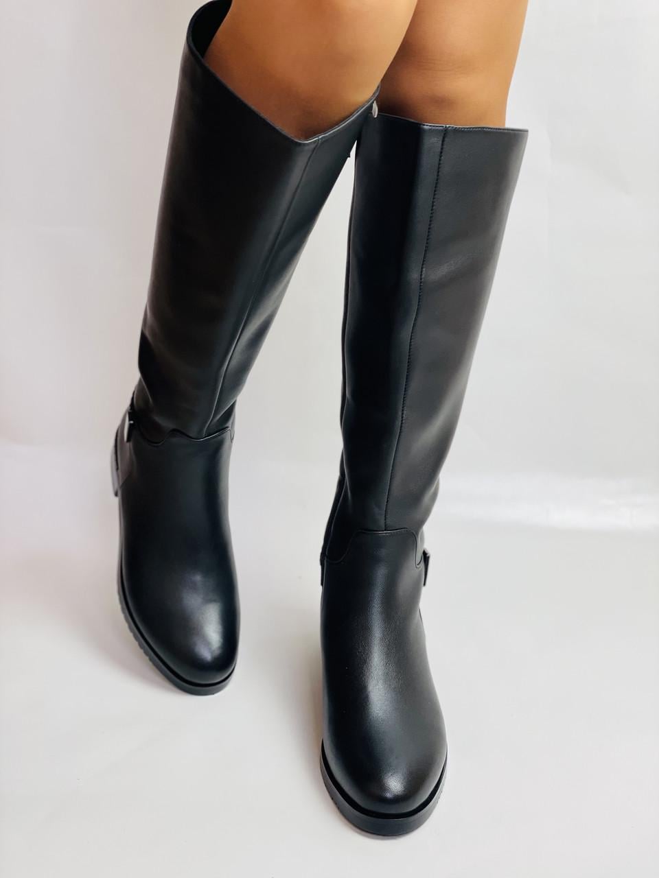 Сапоги женские зимние Stalo Totti р. 41 26,0 см Черный (2706)