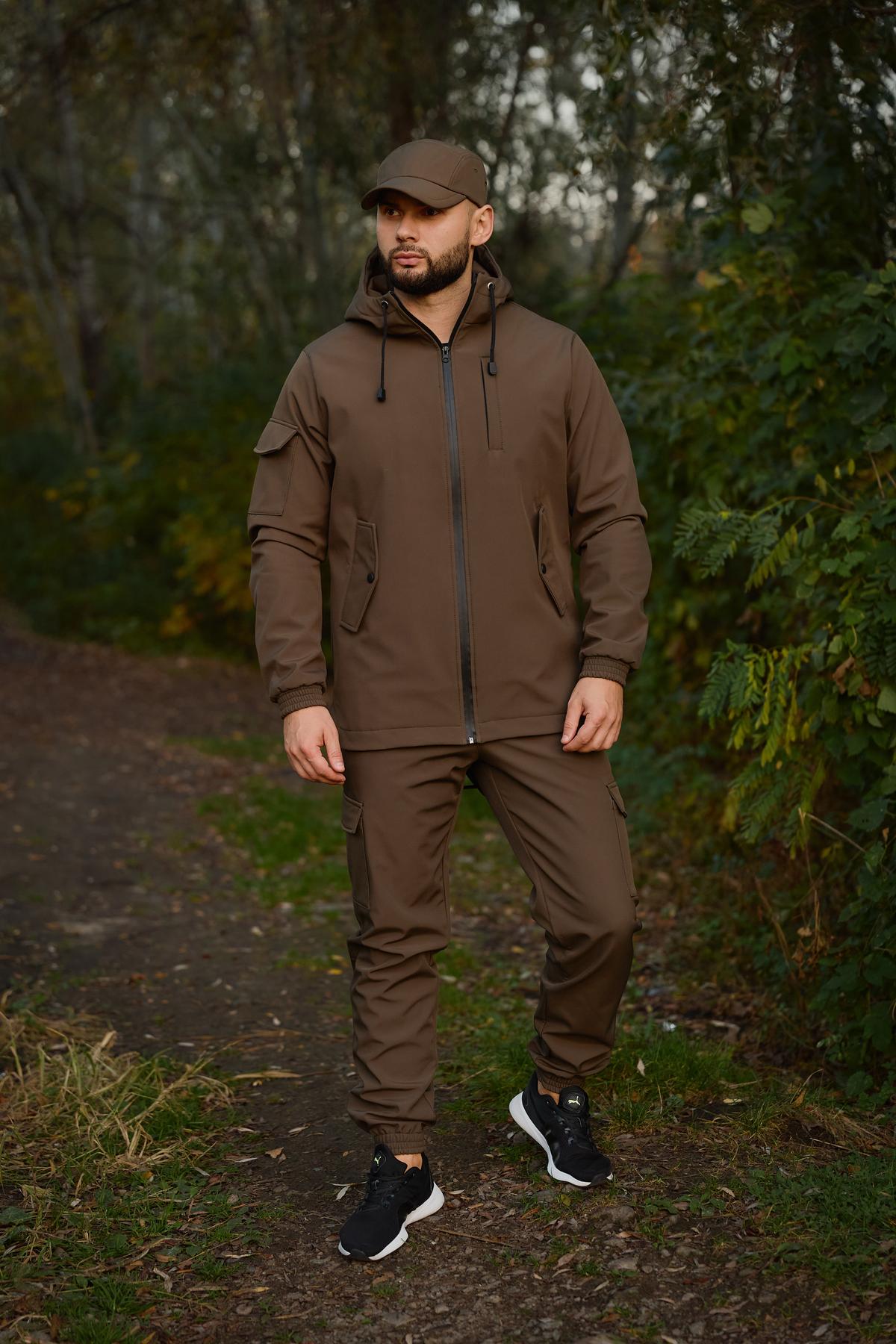 Костюм мужской Intruder Soft Shell L Хаки (1586881643-L)