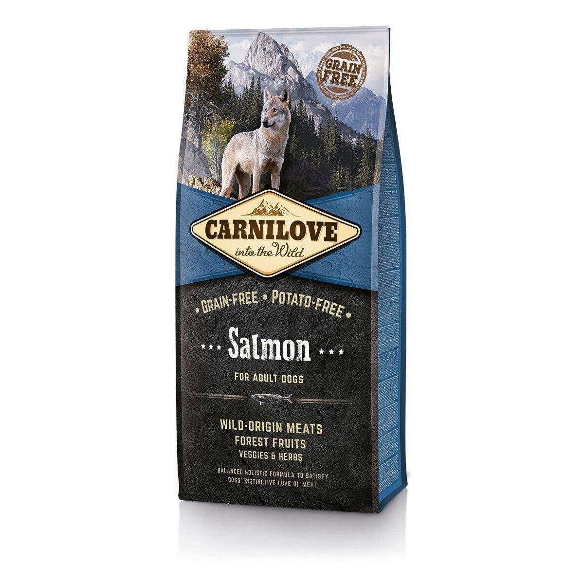 Сухой корм для взрослых собак всех пород Carnilove Salmon 12 кг лосось