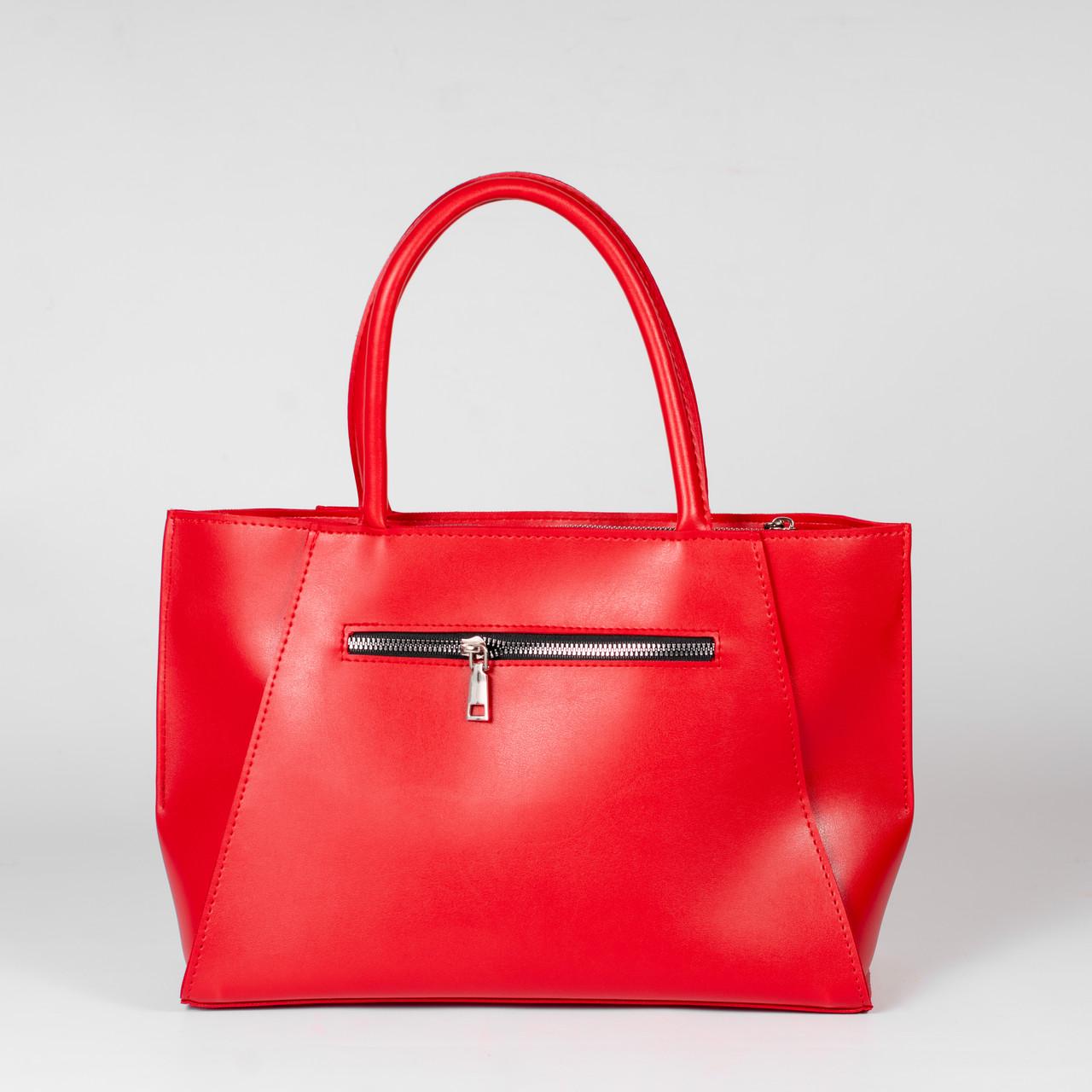 Сумка женская тоут XENIA № 24-24 Красный - фото 2 Сумка женская тоут XENIA № 24-24 Красный - фото 2