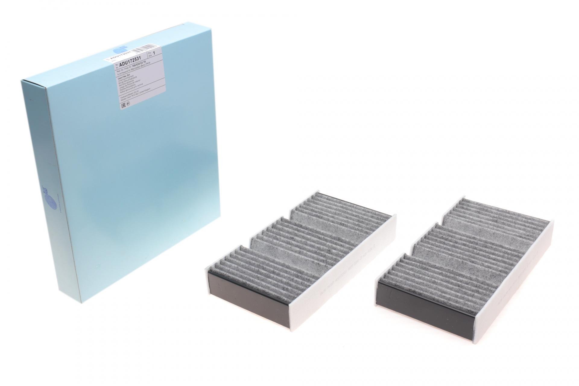 Фільтр салону BLUE PRINT для MB M-class W166 11- вугільний (ADU172531)