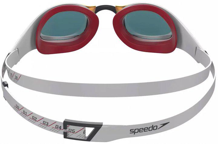 Очки для плавания Speedo FASTSKIN PURE FOCUS GOG MIR Белый/Красный (5053744739311) - фото 4