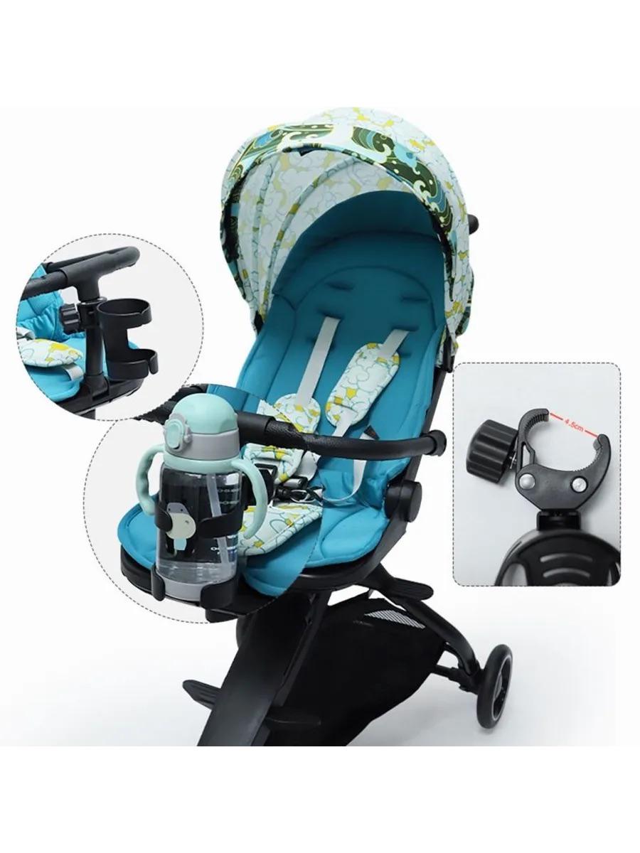 Держатель для бутылочки универсальный 360° для коляски - фото 6