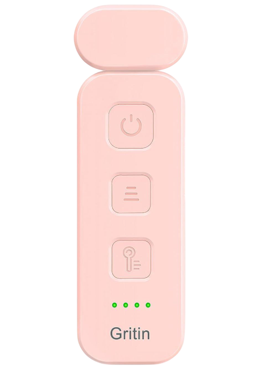 Лампа для чтения аккумуляторная Gritin LED Book Light Rose 500 mAh (G1313)