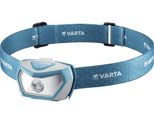 Налобний ліхтар Varta Outdoor Sports H10 ударостійкий вологостійкий на батарейках 3x AAA 45 м/35 год Блакитний (1000015)