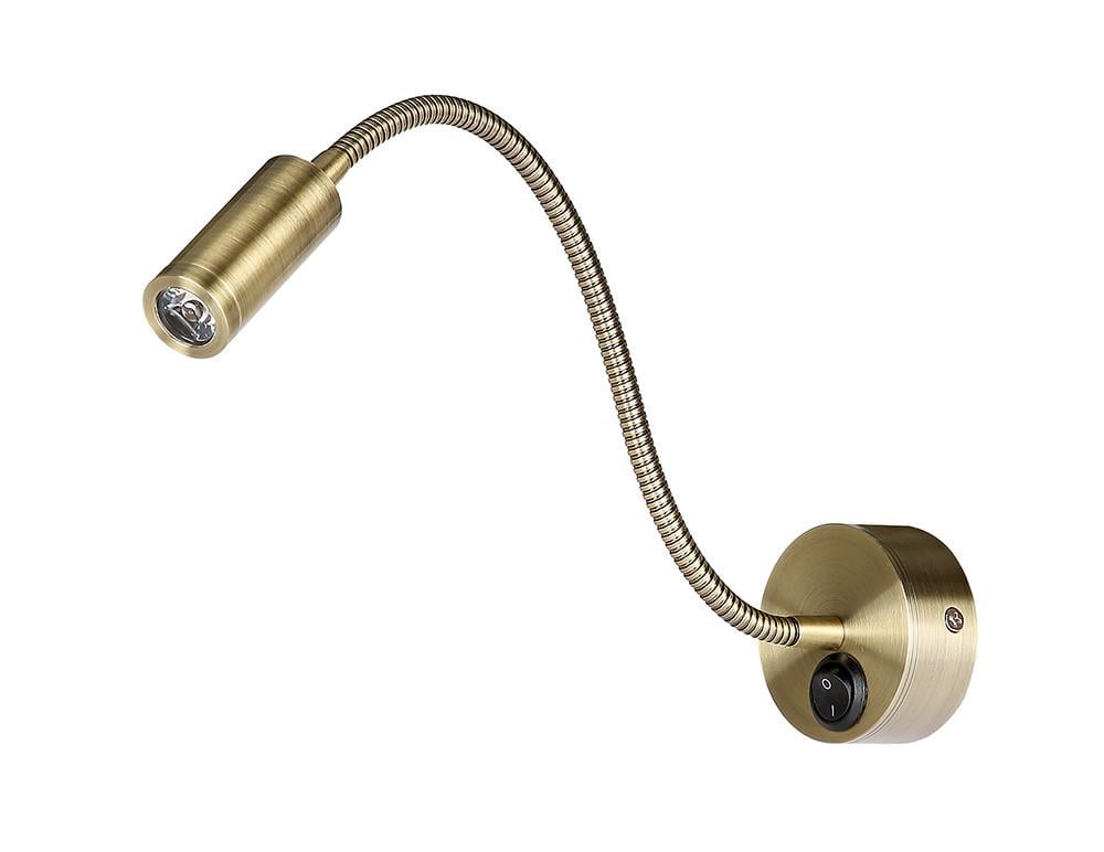 Бра светодиодное Levistella 920V4001 Лофт с выключателем на корпусе Бронзовый (2172278962)